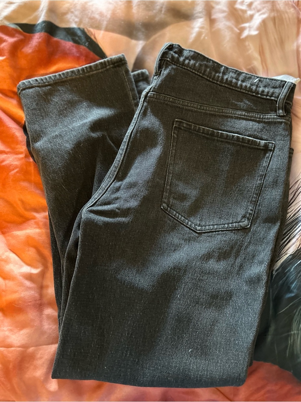Kirkland Signature Black High-Rise Straight Jeans